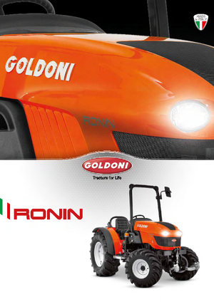 4WD traktorok Goldoni Ronin 40