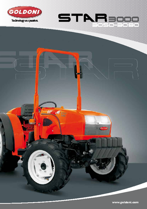 4WD traktorok Goldoni Star 3050 SL