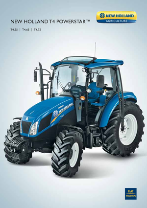 4WD traktorok New Holland T 4.55 Powerstar (100)