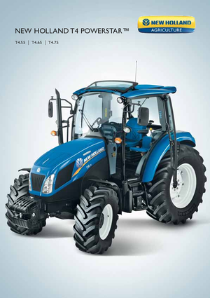 4WD traktorok New Holland T 4.55 Powerstar (100)