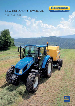 4WD traktorok New Holland T 4.55 Powerstar (100)