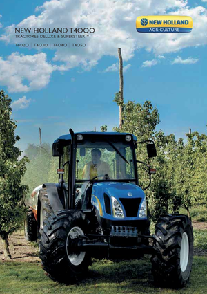 4WD traktorok New Holland T 4050 (101)