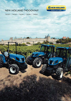 4WD traktorok New Holland T 4040 N (101)