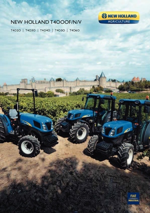4WD traktorok New Holland T 4040 F (101)