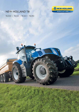 4WD traktorok New Holland T 8.300 (100)