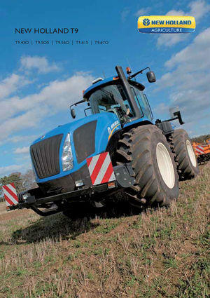 4WD traktorok New Holland T 9.450 (300)