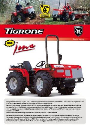 4WD traktorok Carraro Tigrone 5500