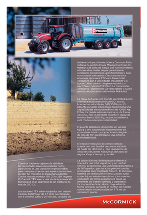 4WD traktorok McCormick TTX 230 E