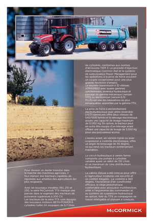 4WD traktorok McCormick TTX 230 E
