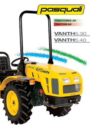 4WD traktorok Pasquali Vanth 5.30