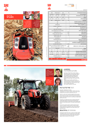 4WD traktorok SAME Virtus 120 DT