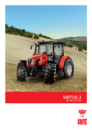 4WD traktorok SAME Virtus J 100 DT LS