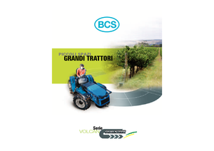 4WD traktorok BCS Volcan 850 RS