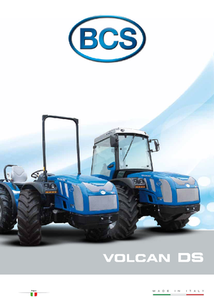 4WD traktorok BCS Volcan 950 DS