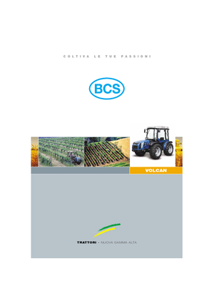 4WD traktorok BCS Volcan 950 AR