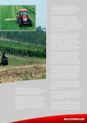 4WD traktorok McCormick X 60.30