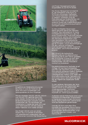 4WD traktorok McCormick X 60.30