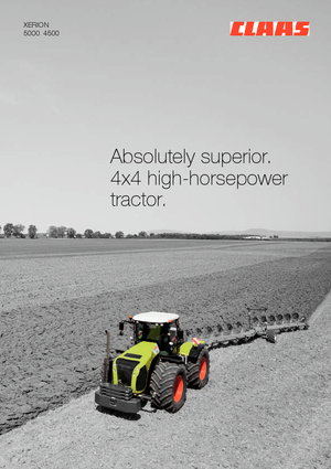 4WD traktorok Claas Xerion 4500 Trac VC