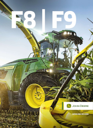 4WD silózók John Deere F8 100 