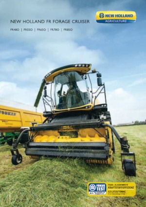 4WD silózók New Holland FR 550