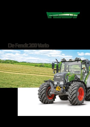 4WD traktorok Fendt 211 S Vario