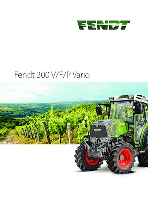 4WD traktorok Fendt 210 V Vario
