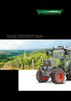 4WD traktorok Fendt 210 V Vario