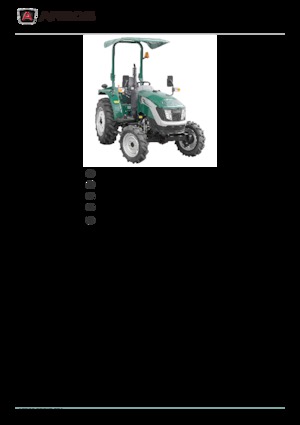 4WD traktorok Arbos 2035