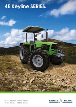 4WD traktorok DEUTZ-FAHR 4055E Keyline