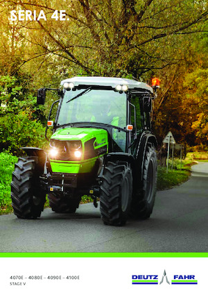 4WD traktorok DEUTZ-FAHR 4080 E