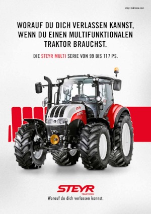 4WD traktorok Steyr 4120 Multi Profi