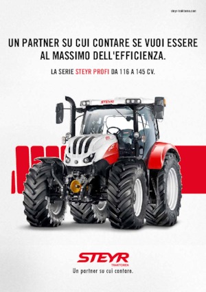 4WD traktorok Steyr 4125 Profi 