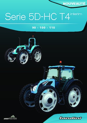 4WD traktorok Landini 5-110D-HC