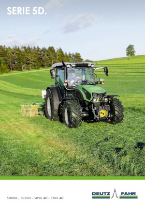 4WD traktorok DEUTZ-FAHR 5080 D GS 