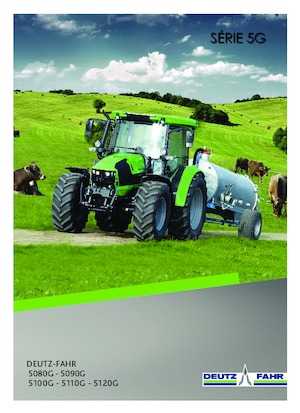 4WD traktorok DEUTZ-FAHR 5080 G GS