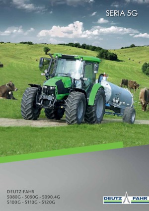 4WD traktorok DEUTZ-FAHR 5080 G GS