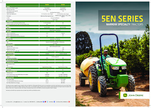 4WD traktorok John Deere 5080EN