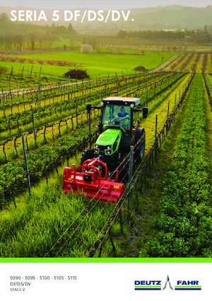 4WD traktorok DEUTZ-FAHR 5095 DF GS 