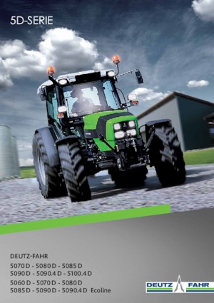 4WD traktorok DEUTZ-FAHR 5080 D Ecoline