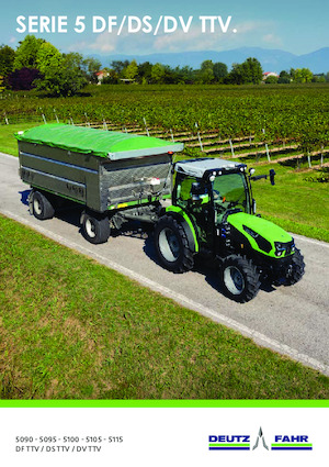 4WD traktorok DEUTZ-FAHR 5095 DS TTV