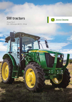 4WD traktorok John Deere 5105M