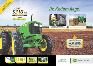 4WD traktorok John Deere 5310 TREM-III