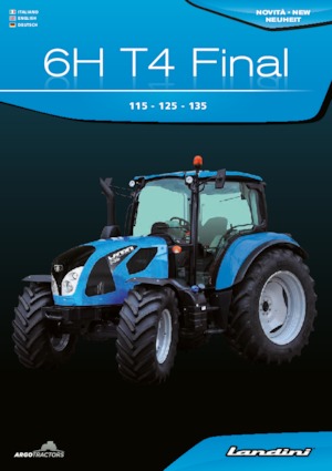 4WD traktorok Landini 6-135 H