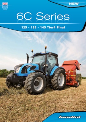 4WD traktorok Landini 6-135 CLS