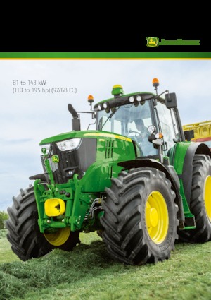 4WD traktorok John Deere 6130M