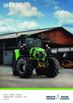 4WD traktorok DEUTZ-FAHR 6135 C TTV 