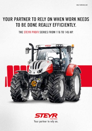 Kompakt kommunális traktorok Steyr 4145 Profi Classic Basis