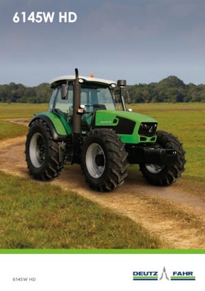 4WD traktorok DEUTZ-FAHR 6145W HD