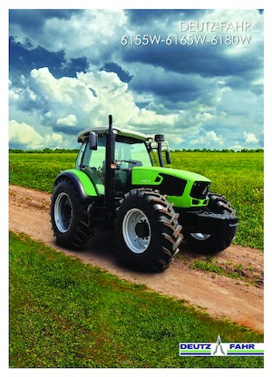 4WD traktorok DEUTZ-FAHR 6155W