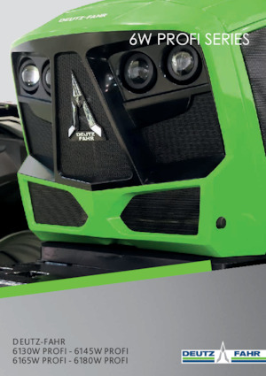4WD traktorok DEUTZ-FAHR 6165W Profi
